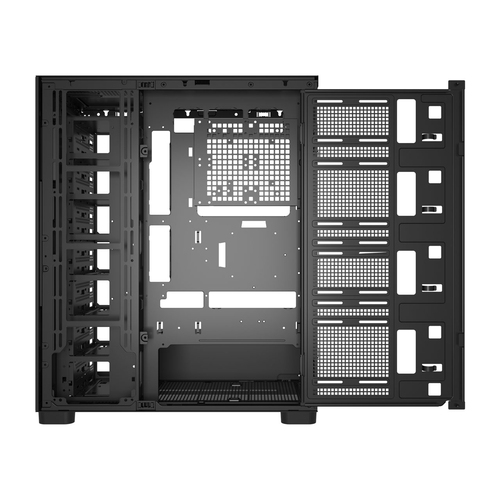 Vỏ máy tính (Case) FSP U660-B Case Full Tower mITX, mATX, ATX (BTF), E-ATX, EEB Black màu đen