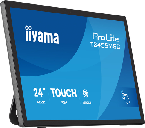909606d282317f072e5644f01bc73b020002a3bc.jpg Bảng điều khiển cảm ứng iiyama T2455MSC-B2 60,5 cm (23.8") 1920 x 1080 pixels