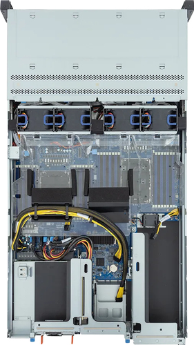 Phụ kiện máy chủ GIGABYTE R284-SF0-AAL1 LGA 4710 Rack (2U) màu đen, Thép