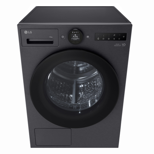 Máy sấy quần áo LG RHX7010TBB Đặt riêng Nạp cửa trước 10 kg màu đen