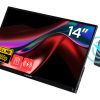 TV & Màn Hình Di Động Verbatim 32088 Màn hình di động màu đen 35,6 cm (14") LED 1920 x 1080 pixels