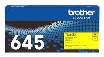 Hộp mực in laser (Toner) Brother TN-645Y 1 chiếc chính hãng màu vàng