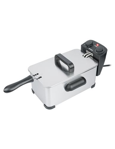 Nồi chiên Daewoo DDF-364 Đơn 3 L 1700 W Bếp rán nhúng sâu Bạc