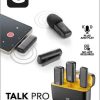 Micrô Cellularline WLSTALKPROK màu đen Micrô cài áo kết nối điện thoại thông minh