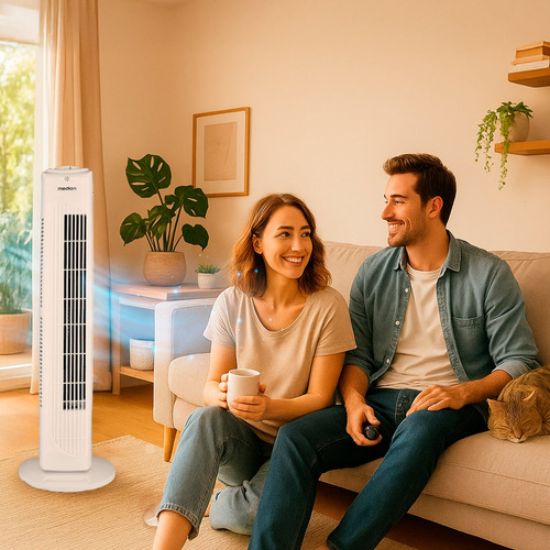 Quạt máy MEDION MD 12067 màu trắng