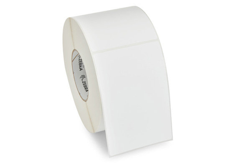 Nhãn có keo cho máy in Zebra Z-Essentials 540T màu trắng Tem