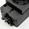 Ổ cắm kéo dài Kenson KAS159103000110 3 ổ cắm AC Trong nhà màu đen