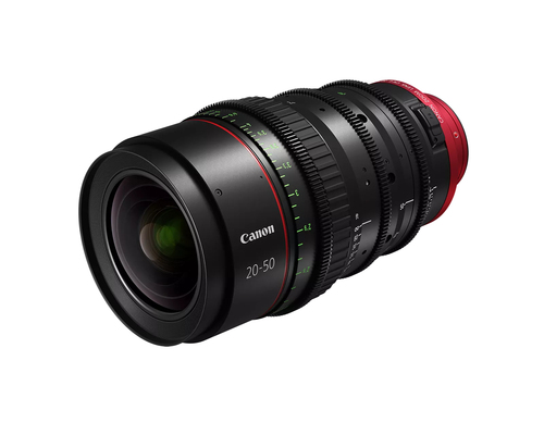 Canon CN-E20-50mm T2.4 L F(M) Máy quay phim kết hợp Ống kính điện ảnh màu đen