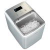 Dụng cụ làm đá viên MEDION MD 11950 Máy làm đá viên tích hợp/độc lập 15 kg/24h màu xanh lơ, màu xám, Bằng kim loại