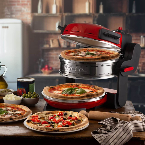 Máy làm pizza & lò nướng Ariete 0927/00 2 bánh pizza 2300 W màu đỏ