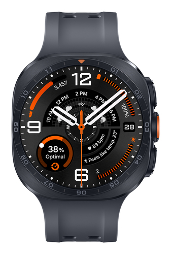 Đồng hồ thông minh Samsung Galaxy Watch Ultra2 3,81 cm (1.5") AMOLED 47 mm Kỹ thuật số 498 x 498 pixels Màn hình cảm ứng 4G màu xám Wi-Fi GPS