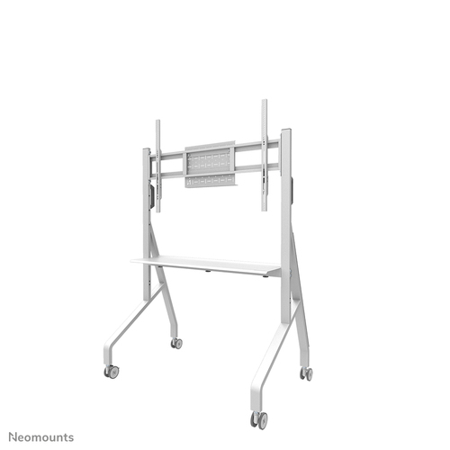 Xe/kệ đẩy văn phòng phẩm Neomounts FL50-525WH1 màu trắng Màn hình phẳng Xe đẩy thiết bị đa phương tiện