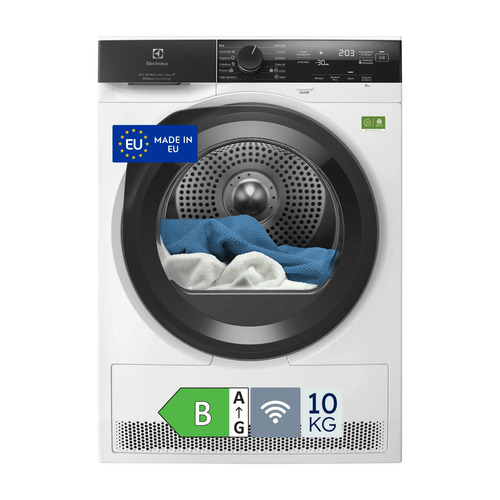 Máy sấy quần áo Electrolux EW7H4Y10BY Đặt riêng Nạp cửa trước 10 kg màu trắng