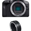 Máy ảnh kỹ thuật số Canon EOS R100 + Bague EF- R MILC 24,1 MP CMOS 6000 x 4000 pixels màu đen