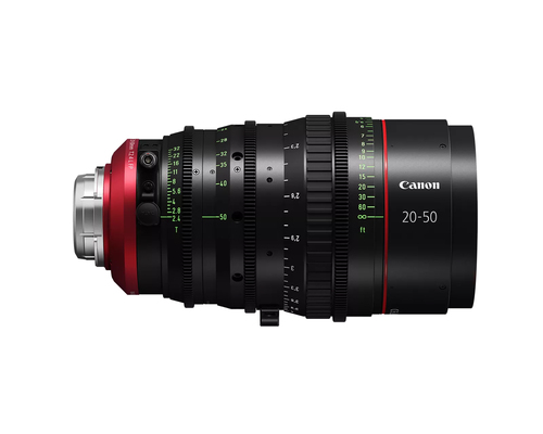 Canon CN-E20-50mm T2.4 L FP (M) Máy quay phim kết hợp Ống kính điện ảnh màu đen