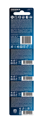 9d2f6f86504739e72b89e09db1fcdf7839cd7381.jpg Pin gia dụng Philips CR2025P5B/59 Pin dùng một lần CR2025 Lithium