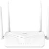 Bộ định tuyến không dây D-Link S12 Gigabit Ethernet Băng tần kép (2.4 GHz / 5 GHz) màu trắng