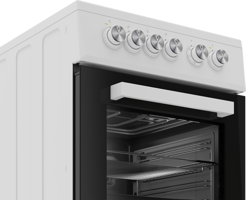 Bếp Beko FSE57000WC đứng độc lập Chạy bằng điện Gốm màu trắng