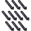 Dây buộc cáp InLine 59972B Dây gút cáp dạng nấc thang Silicôn màu đen 10 chiếc