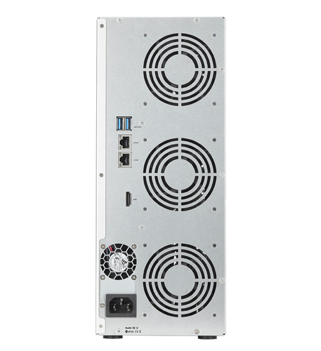 Máy chủ lưu trữ TerraMaster T9-423 NAS Máy tính để bàn Intel® Celeron® N5095 8 GB DDR4 0 TB màu xám