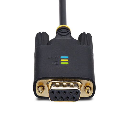 Cáp nối tiếp StarTech.com 1P6FFCN-USB-SERIAL màu đen 2 m USB Type-A DB-9