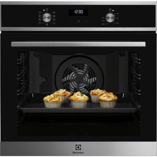 Lò nướng Electrolux LOD5H40X2 72 L 2990 W màu đen, Thép không gỉ
