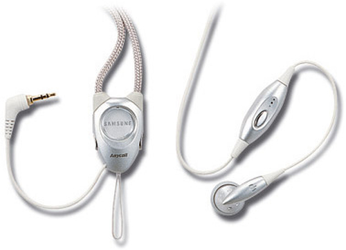 Tai nghe Samsung Necklace Headset Tai nghe có mic Có dây Bạc