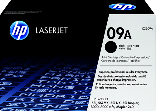 Hộp mực in laser (Toner) HP Hộp mực LaserJet Đen Chính hãng 09A