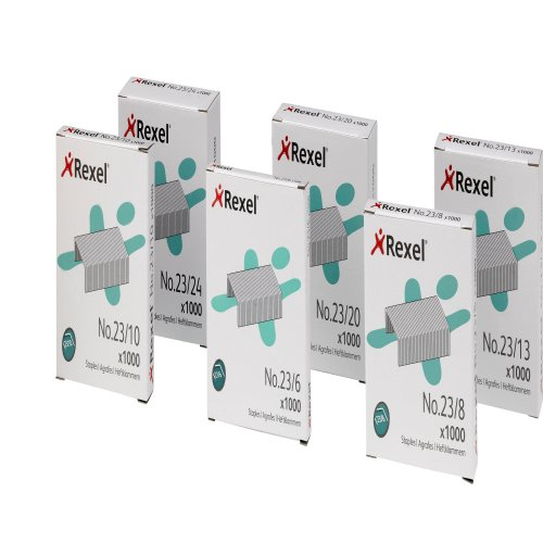 Kim bấm Rexel No.23/13mm Hộp ghim dập 1000 đồ bấm