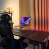 Bàn máy tính Alpha Gamer Zorya màu trắng