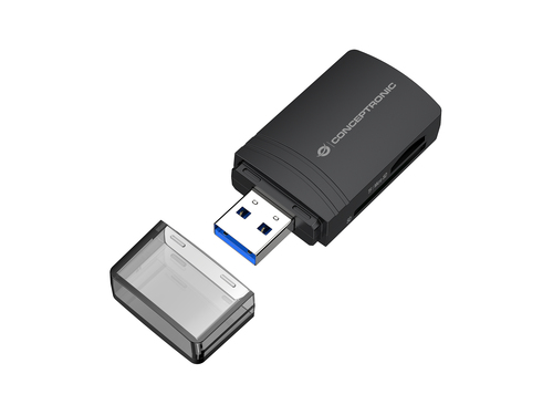 a51e883d024d8bf349d363d2f3bc32a4ca41e443.jpg Đầu đọc thẻ Conceptronic BIAN06B USB 3.2 Gen 1 (3.1 Gen 1) Type-A màu đen