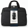 Túi và cặp đựng máy tính xách tay Nilox NXB040 39,6 cm (15.6") Túi Messenger màu đen