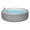Bồn Tắm Nước Nóng & Spa Bestway Lay-Z-Spa 6001J hot tub/spa 1,44 L 8 người Tròn màu xám, màu trắng