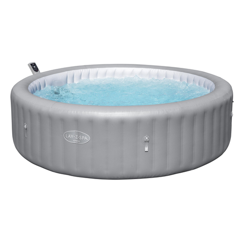 Bồn Tắm Nước Nóng & Spa Bestway Lay-Z-Spa 6001J hot tub/spa 1,44 L 8 người Tròn màu xám, màu trắng