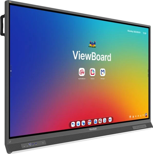 Bảng Tương Tác Thông Minh Viewsonic IFP7553-ED interactive whiteboard 189,2 cm (74.5") 3840 x 2160 pixels Màn hình cảm ứng màu đen USB