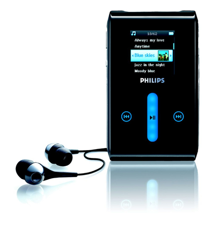 Máy Philips GoGear HDD1620/00 MP3/MP4 màu đen