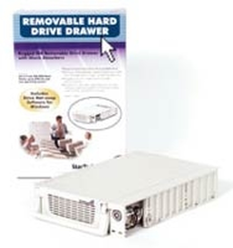 Khung gắn ổ đĩa StarTech.com Rugged ATA133 Removable Drive Drawer with Shock Absorbers màu be