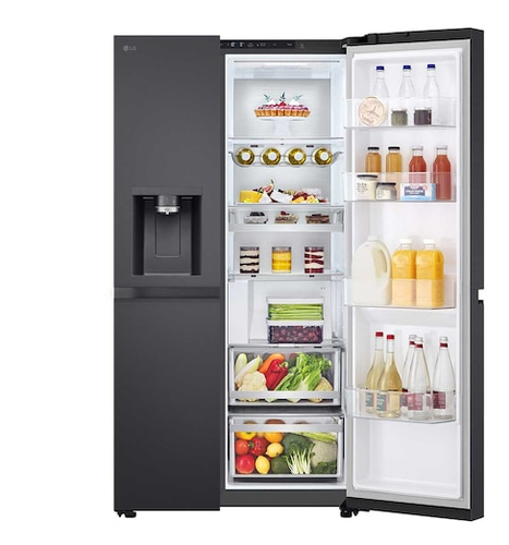 Tủ lạnh size by side LG GSLE90EVAC Đặt riêng 628 L màu đen