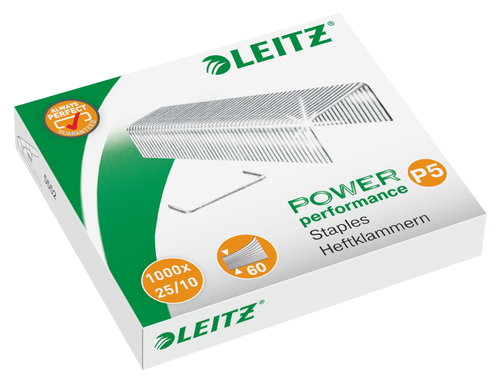 Kim bấm Leitz Power Performance P5 Hộp ghim dập 1000 đồ bấm
