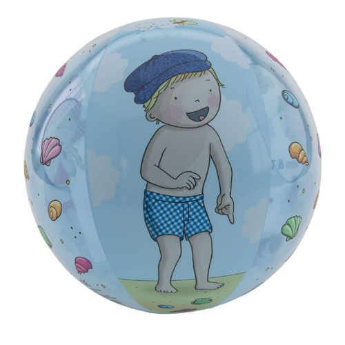 Bóng chơi trên biển Rubo Toys 2012756 35 cm Polyvinyl chloride (PVC) Đa màu sắc