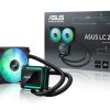 Tản nhiệt máy tính ASUS LC 240 ARGB Vi xử lý Bộ làm mát chất lỏng tất cả trong một 12 cm màu đen 1 chiếc