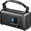 Radio Sandberg 421-38 Xách tay Analog & số màu đen