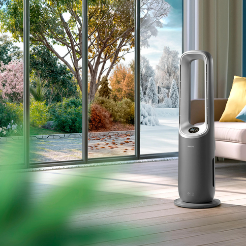 Máy lọc không khí Philips AMF870/65 32 m² 46 dB 2200 W màu ghi sẫm
