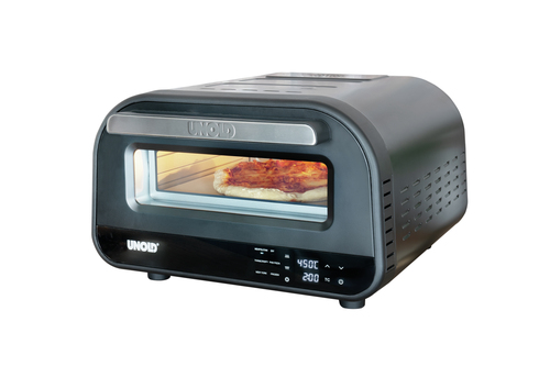 Máy làm pizza & lò nướng Unold Don Luigi 1 bánh pizza 1700 W màu đen