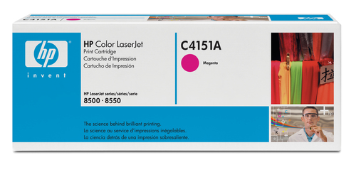 Hộp mực in laser (Toner) HP C4151A Hộp mực in laser 1 chiếc chính hãng màu hồng tía
