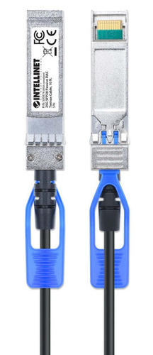 Cáp InfiniBand & Cáp Quang Intellinet 509374 InfiniBand/fibre optic cable 3 m SFP28 DAC màu đen