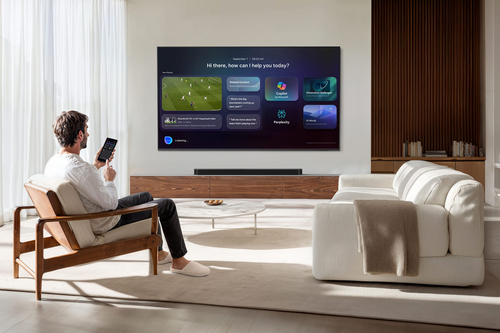 Tivi Samsung TU50M74HAU 127 cm (50") 4K Ultra HD TV Thông minh Wi-Fi màu đen