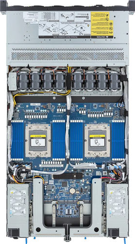 Phụ kiện máy chủ GIGABYTE R183-Z94-AAD2 LGA 6096 Rack (1U) màu đen, Thép