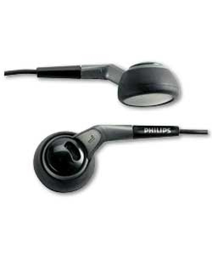 Tai Philips SHE255/00 Tai Nghe & Bộ Tai Nghe Kèm Micrô Có dây Kiểu nhét (In-ear) màu đen, Bạc
