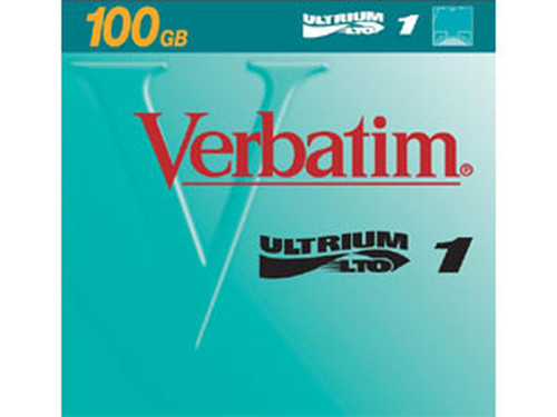 Phương tiện lưu trữ sao lưu Verbatim Data Cartridge LTO Ultrium 100 / 200GB Băng dữ liệu trống